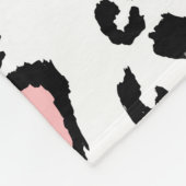 Leopard or jaguar seamless pattern, textured fashi フリースブランケット (角)