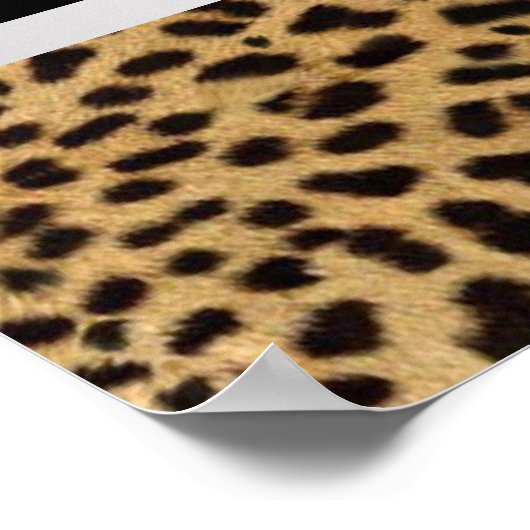 Leopard Party Banner ポスター (角)
