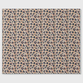 Leopard Pattern:シームレおもしろいスデザイン ラッピングペーパー (フラット)