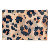 Leopard Pattern：シームレおもしろいスデザイン 枕カバー (裏面)