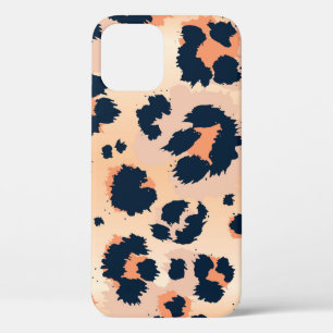 Leopard Pattern:シームレおもしろいスデザイン iPhone 12ケース