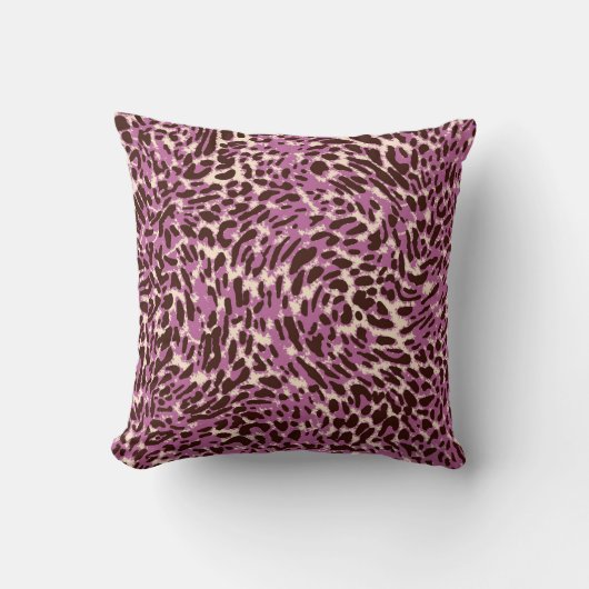 Leopard Pattern, Leopard Print, Animal print, クッション (正面)