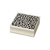 Leopard Pattern Print Leopard Pattern Print Rubber ラバースタンプ (スタンプ)