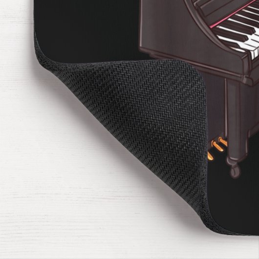 Leopard Playing Ano Valentines Day Funny Leopard  マウスパッド (コーナー)