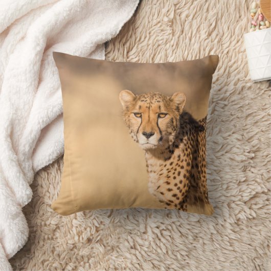 LEOPARD PORTRAIT クッション (ブランケット)