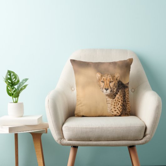 LEOPARD PORTRAIT クッション (椅子)