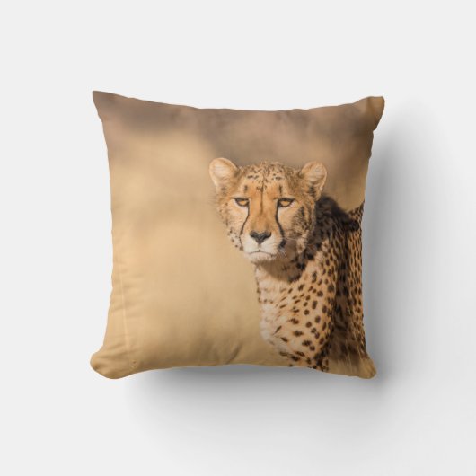 LEOPARD PORTRAIT クッション (正面)