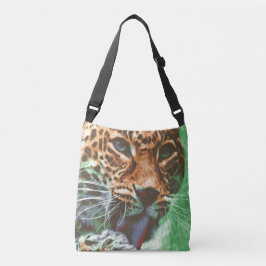 Leopard Portrait Tasche クロスボディバッグ