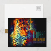Leopard [Postcard] ポストカード (正面/裏面)