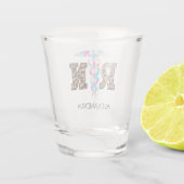 Leopard Printの「RN」 - カラフル Medical Logo ショットグラス (裏面)