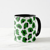 LEOPARD PRINTクリスマスツリー マグカップ (正面右)