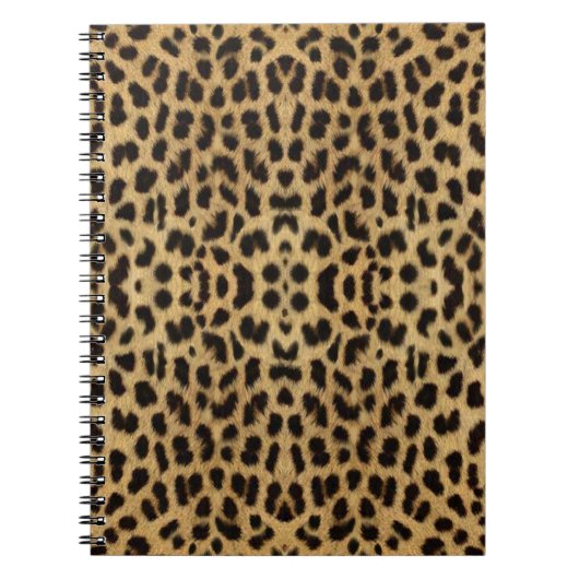 Leopard Printノートブック ノートブック (正面)