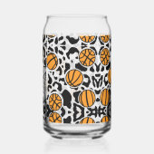 Leopard Printバスケットボール ガラス缶 (裏面)