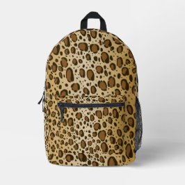 Leopard Printバックパック プリントバックパック