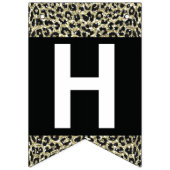 Leopard Printバナー、カスタマイズ可能 バンティングフラッグ (第2の旗)