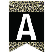 Leopard Printバナー、カスタマイズ可能 バンティングフラッグ (第3の旗)