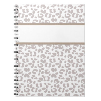 Leopard Print カスタムパーソナライズされた Notebook ノートブック