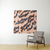 Leopard Print:シームレスなデザイン。 タペストリー (インサイチュ)