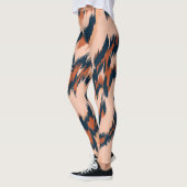 Leopard Print:シームレスなデザイン。 レギンス (左)