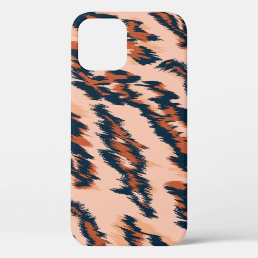 Leopard Print:シームレスなデザイン。 Case-Mate iPhoneケース (裏面)
