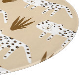 Leopard Print:タイムレスパターン。 カッティングボード (角)