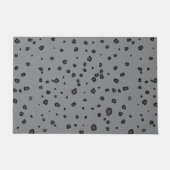 Leopard Print ドアマット (正面)