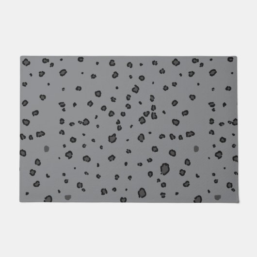 Leopard Print ドアマット (正面)