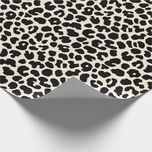 Leopard Print ラッピングペーパー (角)