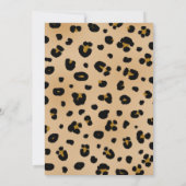 Leopard Print 2012卒業発表 招待状 (裏面)