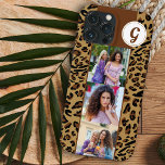 Leopard Print 3正方形フォトブラウンモノグラムの iPhone 13 Pro Maxケース<br><div class="desc">3モノグラムの枚の写真パーソナライズされたとLeopardプリントフォンケース。写真テンプレートは、正方形のinstagram形式で写真を表示するように設定され、イニシャルを追加することもできます。もし写真の配置に問題がある場合は、アップロードする前に四角に切り抜いてみよう。iPhone 13 Pro Max用に設計されているが、他の多くのモデルに適合する。モデルもしチェッ違うクを選択して、デザインがまだプレビューで見え素晴らして、必要に応じてもしクリック「tweak to fresponsible」またはメッセージを私に追加する。</div>