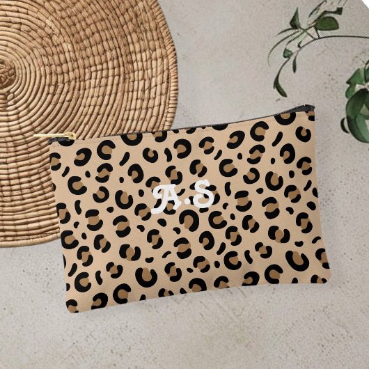 leopard print accessory bag, leopard print makeup  アクセサリーポーチ