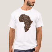 Leopard Print Africa Tシャツ (正面)