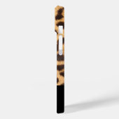 Leopard Print Animal パーソナライズされた Fur名 Case-Mate iPhoneケース (裏面 / 左)