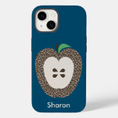 Leopard Print Apple先生Case-Mate iPhone Case Case-Mate iPhoneケース (裏面)