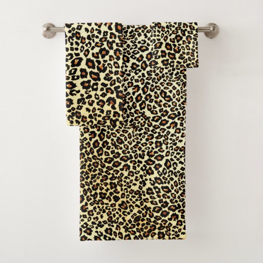 Leopard Print Bath Towel Set バスタオルセット (インサイチュ)