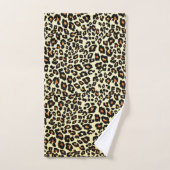 Leopard Print Bath Towel Set バスタオルセット (ハンドタオル)
