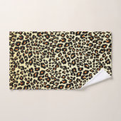 Leopard Print Bath Towel Set バスタオルセット (ハンドタオル)