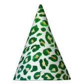 Leopard print cheetahアニマルプリント パーティーハット (右)