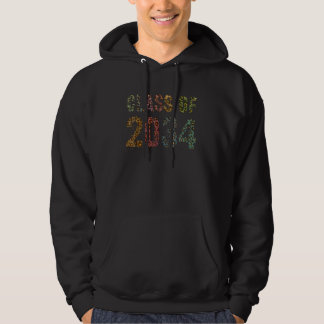 Leopard Print Class Of 2034 Future Graduation Good パーカ