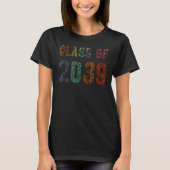 Leopard Print Class Of 2039 Future Graduation Good Tシャツ (正面)