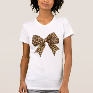 Leopard Print Coquette Bow PNG  Tシャツ