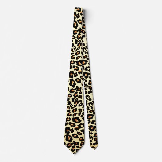 Leopard Print Fun Tie ネクタイ (正面)
