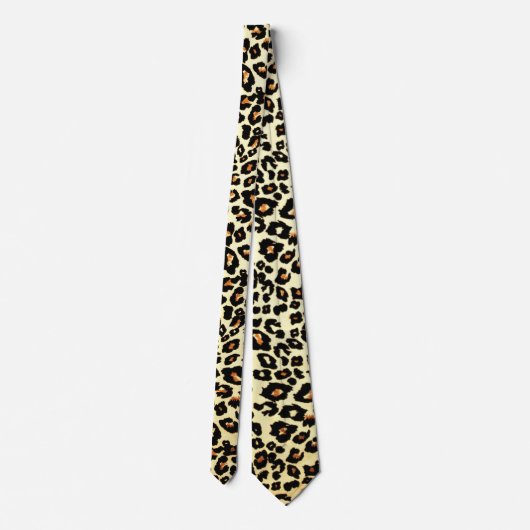 Leopard Print Fun Tie ネクタイ (裏面)