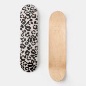 Leopard Print Glam #1 – 横#pattern #decor スケートボード (正面)