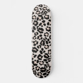 Leopard Print Glam #1 – 横#pattern #decor スケートボード (正面)