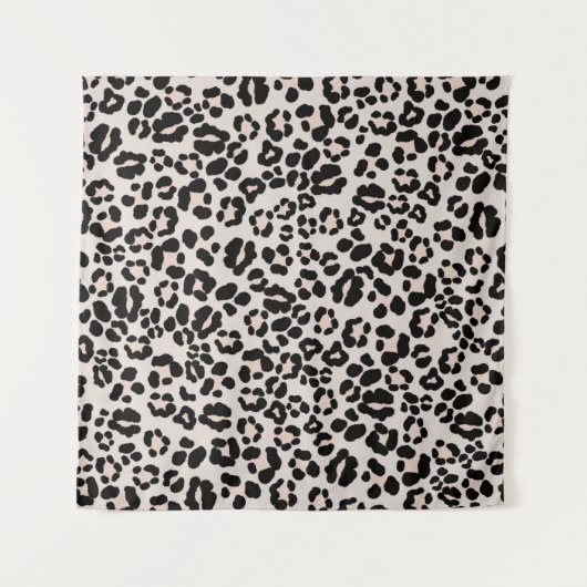 Leopard Print Glam #1 – 横#pattern #decor タペストリー (正面(横))