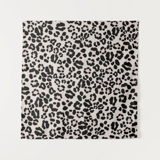 Leopard Print Glam #1 – 横#pattern #decor タペストリー (正面)