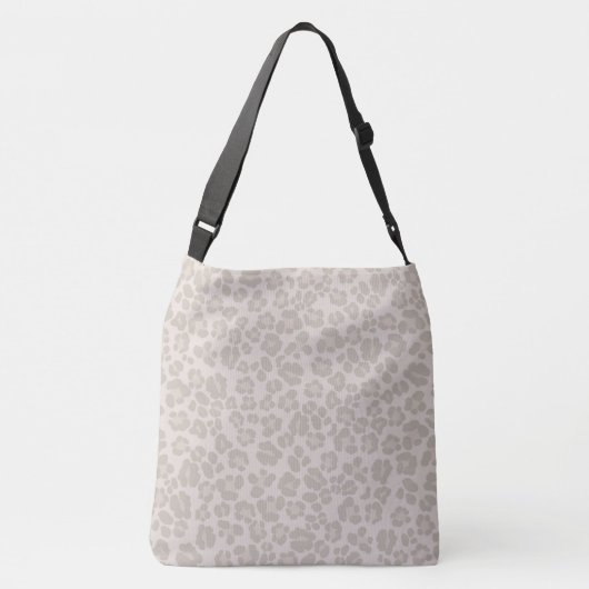 Leopard Print Glam 2 #pattern #design クロスボディバッグ (裏面)