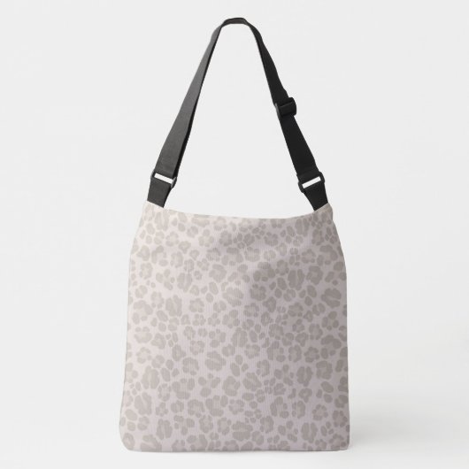 Leopard Print Glam 2 #pattern #design クロスボディバッグ (正面)