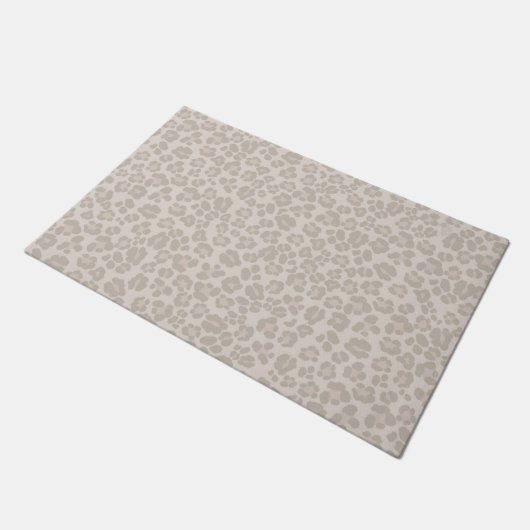 Leopard Print Glam 2 #pattern #design ドアマット (アングル)
